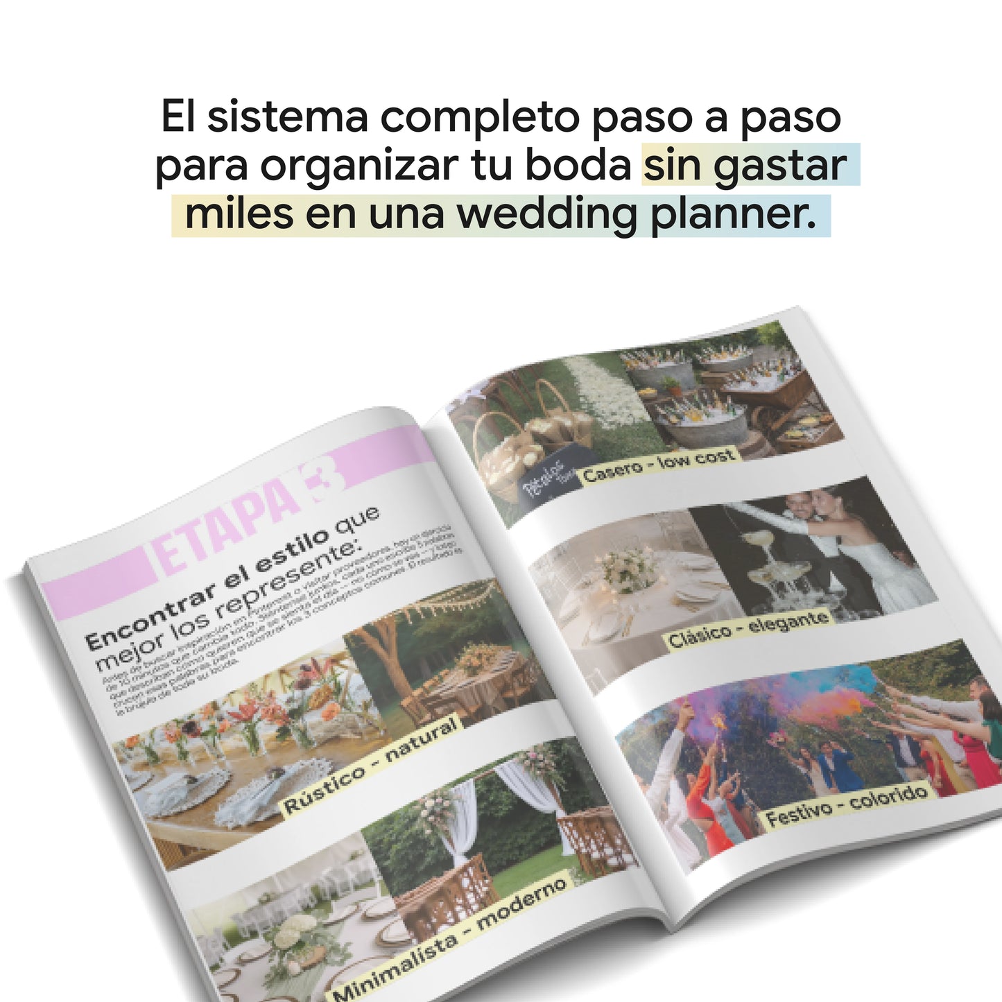 PACK DIGITAL 💍💖 Diseña Tu Boda - Sin Wedding Planner